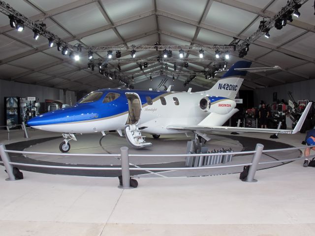 Honda HondaJet (N420NC) - The Honda Jet. I hope it will be successful. Oshkosh 2013!