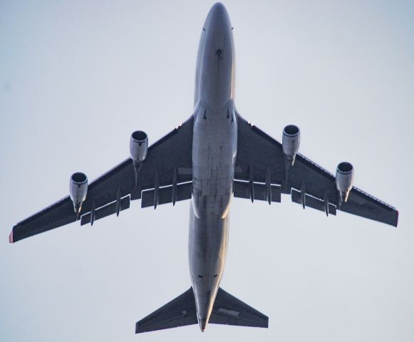 Boeing 747-400 (TF-AMR) - Low landing for this beautiful 747!