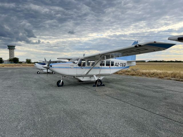 GIPPSLAND GA-8 Airvan (A2-TED) - At Maun, Botswana. 18-MAY-2022