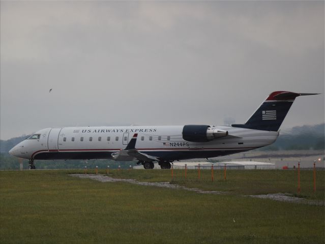 Canadair Regional Jet CRJ-200 (N244PS) - Departing CHA on 6/5/13