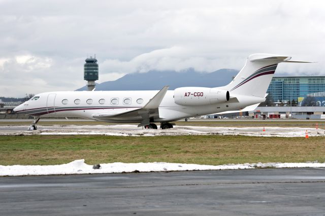 Gulfstream Aerospace Gulfstream G650 (A7-CGO)