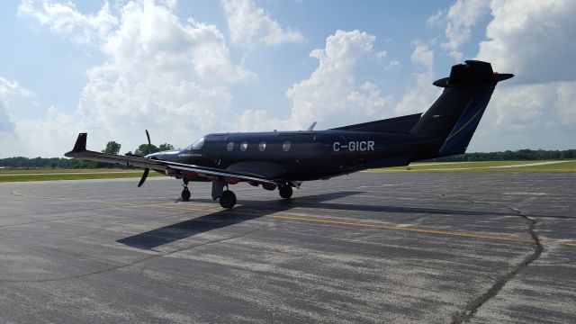 Pilatus PC-12 (C-GICR) - CN 314 br /Needles 876br /NDL876br /Chrono Aviation