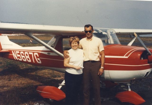 N5687G — - Marge and Jack Bryant (Owners of Pennridge Airport FBO and Cessna Dealers. 
