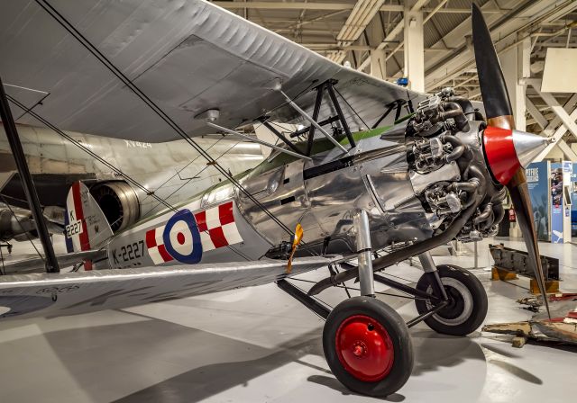 K2227 — - RAF Bristol Bulldog at RAF Hendon near London. FltAware may not take the name in aircraft type as it may not be in index
