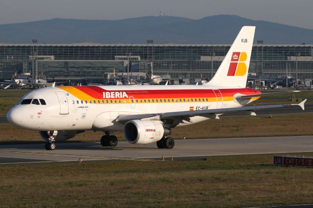 Airbus A319 (EC-KUB)