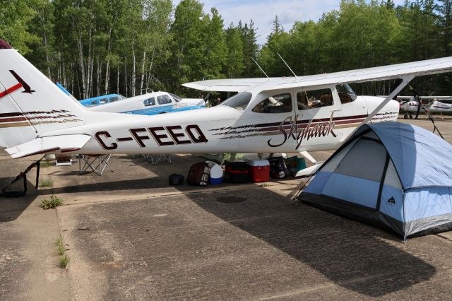 Cessna Skyhawk (C-FEEQ) - C-FEEQ Cessna Skyhawk 172H  RVA à CSQ4 Aéroport de Casey QC. le 02-09-2023 à 11:24