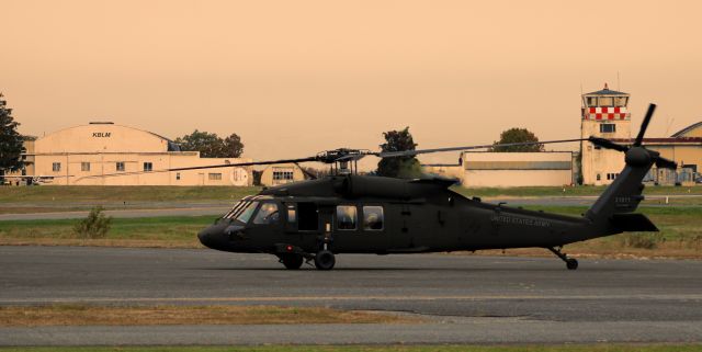 Sikorsky S-70 (A21881) - Shortly after arrival is this Sikorsky UH-60 Black Hawk Twin rotor-shaft Helicopter from the Autumn of 2021.