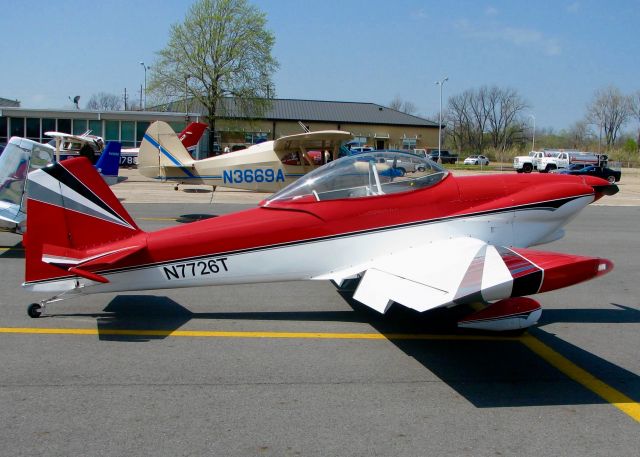 Vans RV-4 (N7726T) - At Downtown Shreveport. 