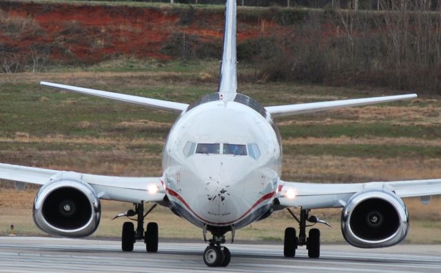 BOEING 737-400 (N433US) - 18C - 3/14/10