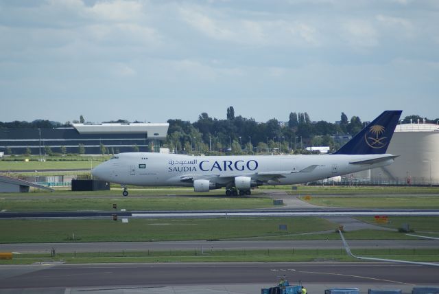 Boeing 747-400 (TC-MCT) - Saudia Cargo B747-412FSCD cn26559 Operated by ATC
