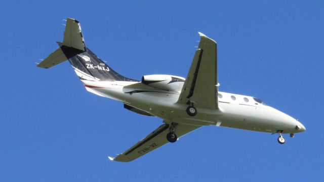 BEECH Beechjet (400XT/400XPR) (ZK-NXJ) - The South Pacific air ambulance, NXJ, returning from a medical flight to the Pacific.