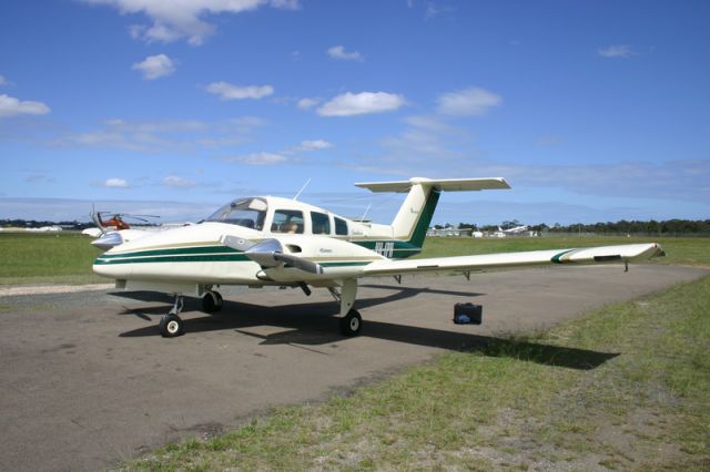 Beechcraft Duchess (VH-IPH) - On the Bankstown Ramp