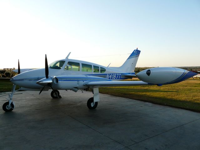 Cessna Executive Skyknight (N4187T) - Cessna 320 Skynight painted at Airplane Online Sales Inc