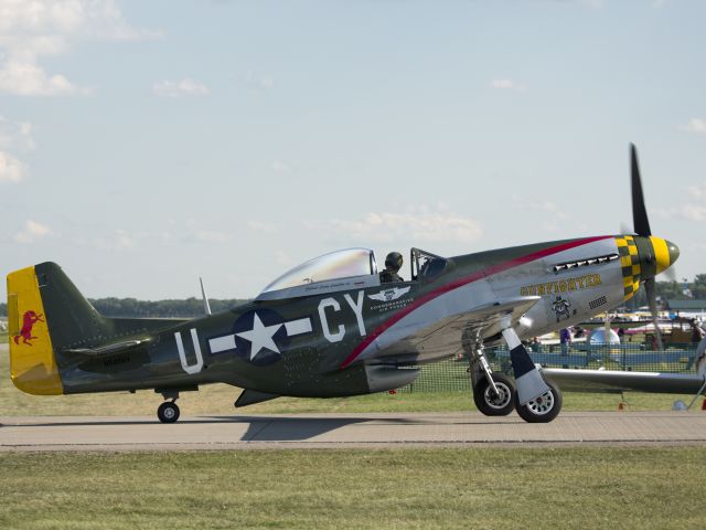 North American P-51 Mustang (N5428V) - Oshkosh 2013!