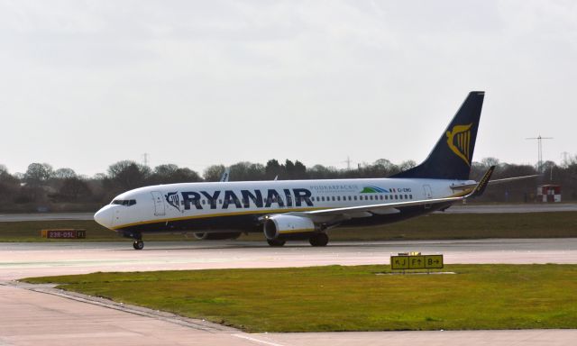 Boeing 737-800 (EI-EMO) - Ryanair Boeing 737-8AS(WL) EI-EMO in Manchester 