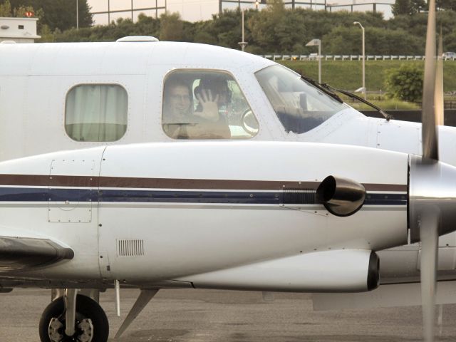 Piper Navajo (N28WN) - At the Reliant Air ramp. RELIANT AIR has the cheapest fuel on the Danbury (KDXR)airport!