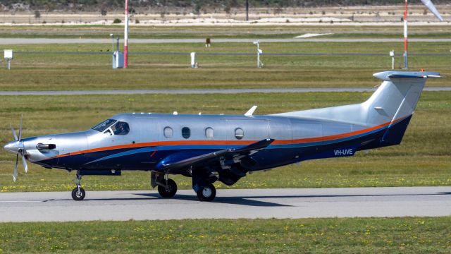 Pilatus PC-12 (VH-UVE)