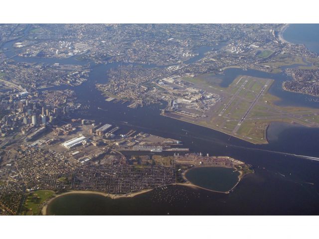 KBOS — - Take off from Boston Logan in a Citation V.