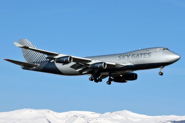 Boeing 747-400 (VP-BCI) - First time visitor at GVA. 22/03/2018