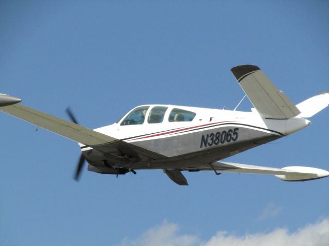 Beechcraft 35 Bonanza (N38065) - Taking off RWY 24