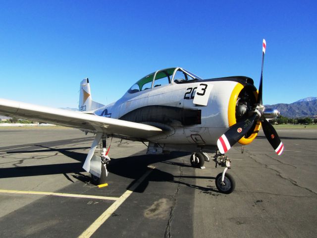 North American Trojan (N372C) - On the ramp