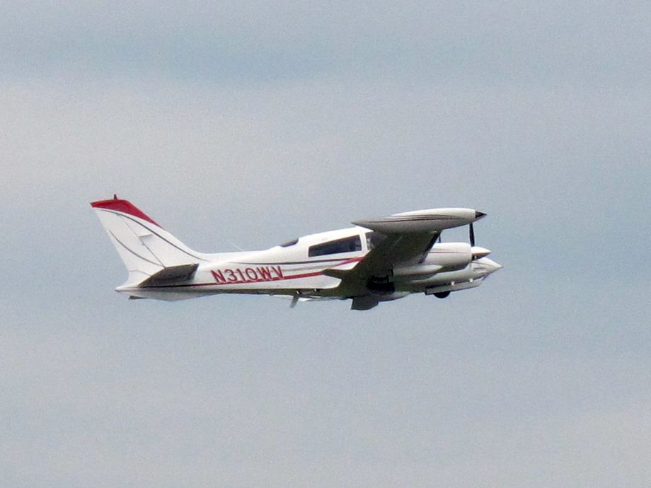 Cessna 310 (N310WV) - Take off on the way to Oshkosh!