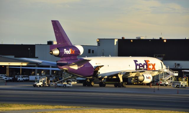 McDonnell Douglas DC-10 (N313FE) - FedEx McDonnell Douglas MD-10-30F N313FE in Boston 