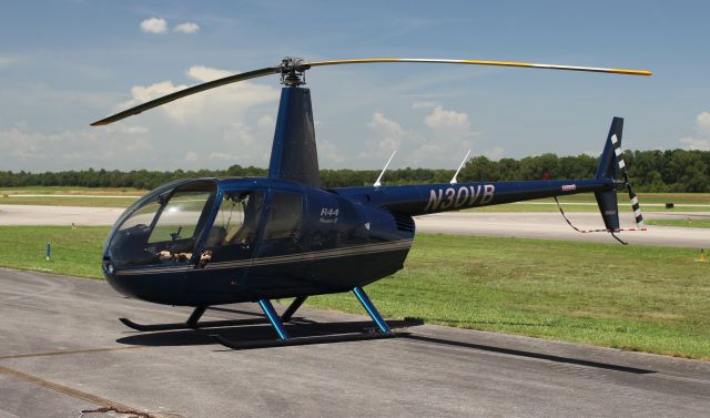 Robinson R-44 (N30VB) - A Robinson R-44 Raven II on the ramp at Pryor Regional Airport, Decatur, AL - June 26, 2019.