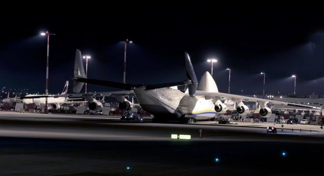 Antonov An-225 Mriya (UR-82060) - An225 made a night fuel stop (unfortunately at 4am) in Athens on her way to Dammam.