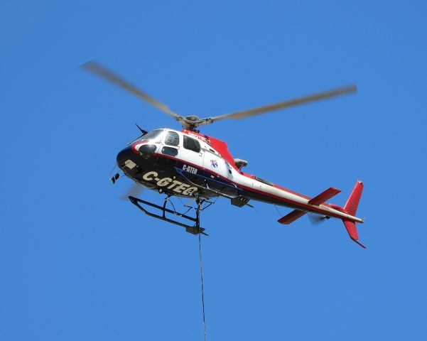 Cessna Skyhawk (C-GTEQ) - Landing at Carson City after a day's survey work