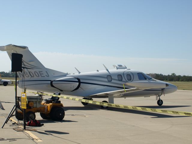 Eclipse 500 (N800EJ) - Longmont Airport Expo 2013 - June 22, 2013 - Longmont, Colorado