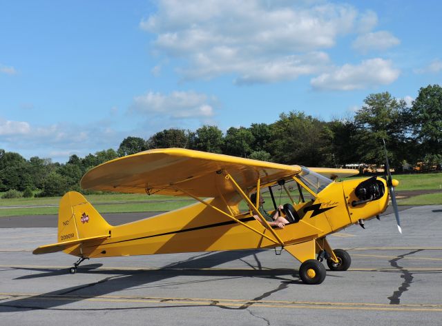 NC2090M — - This 1946 plane is awaiting to taxi to the runway, summer 2018.