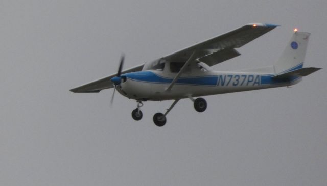 N737PA — - On final is this 1976 Cessna 150M in the Autumn of 2018.