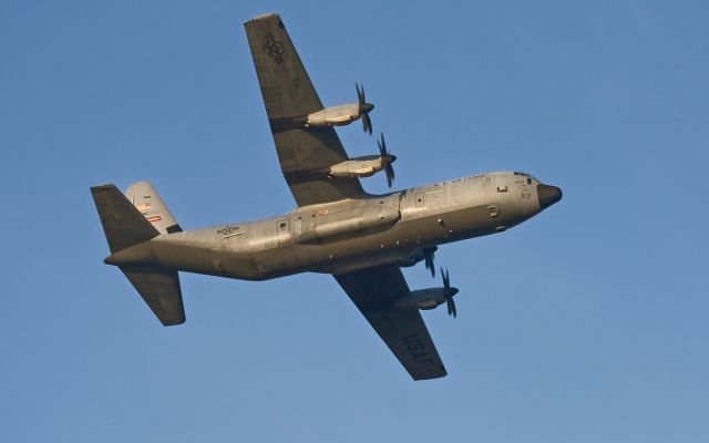 Lockheed C-130 Hercules (05-8156) - flying jennies c-130j 05-8156 departing shannon for home
