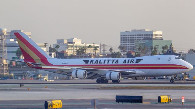 Boeing 747-400 (N700CK) - Spotted at KLAX on 10-26-2020