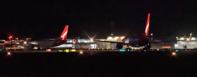 Boeing 737-800 — - ADELAIDE AIRPORT Thursday March 10, 2022. It's dark out here can I follow you to Foxtrot 5 please?