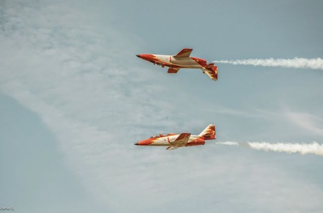 — — - Meeting Air14 - Payerne - Suisse - Patrulla Aguila 