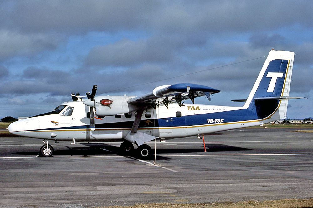 De Havilland Canada Twin Otter (VH-TGF) - For Chris Robey - from the Tony Arbon collection on Australian Air Data