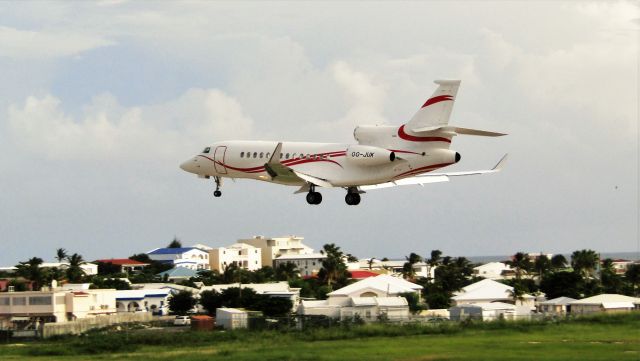 Dassault Falcon 7X (OO-JUK)