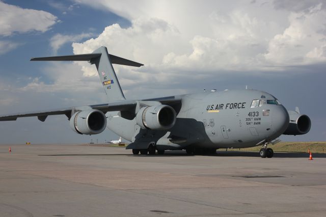 Boeing Globemaster III (04-4133) - Brought in Marine One for Obama.