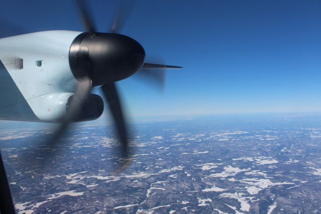 de Havilland Dash 8-400 (C-GJZK) - Off to Tremblant