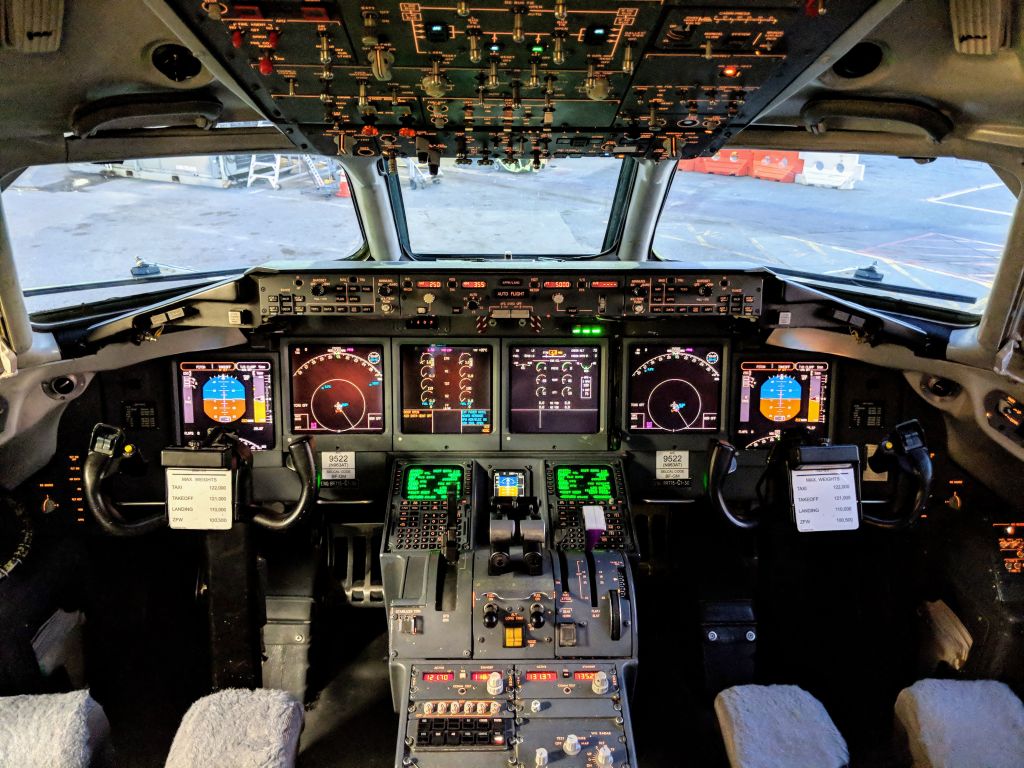 Boeing 717-200 (N963AT) - My office