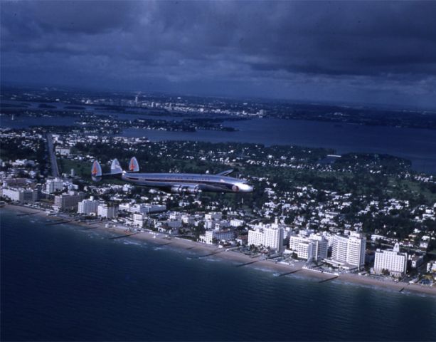 — — - Connie over Miami