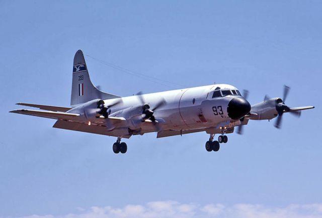 A9293 — - AUSTRALIA - AIR FORCE - LOCKHEED P-3B ORION - REG A9-293 / 93 (CN 185B-5403) - EDINBURGH RAAF BASE ADELAIDE SA. AUSTRALIA - YPED 22/1/1980