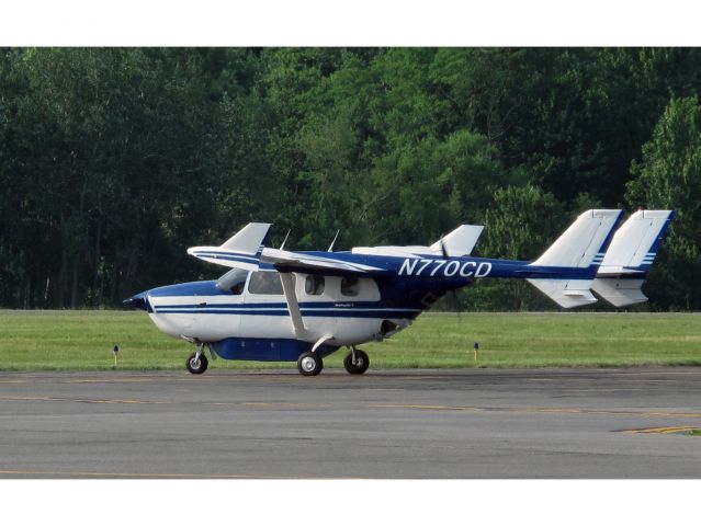 Cessna Super Skymaster (N770CD) - A very safe twin engine aircraft.