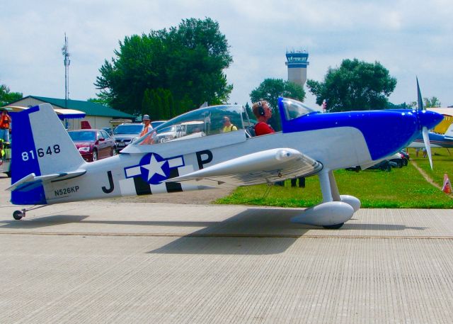 Vans RV-8 (N526KP) - At Oshkosh. 2007 Vans RV-8