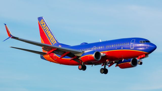 Boeing 737-700 (N278WN) - Taken November 3rd, 2019 at Dallas Love Field.