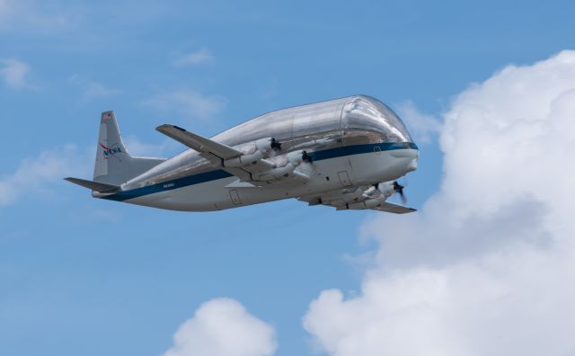 N941NA — - NASA's infamous Super Guppy taking flight from KEFD to KLCH for crew currency training on 3/9/2021