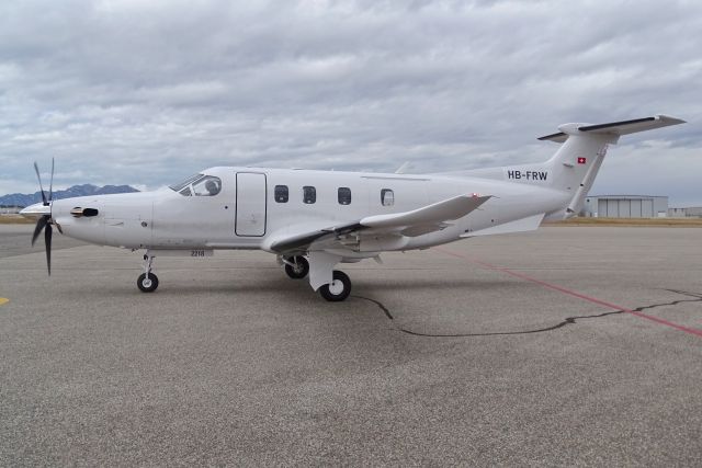 Pilatus PC-12 (HB-FRW)