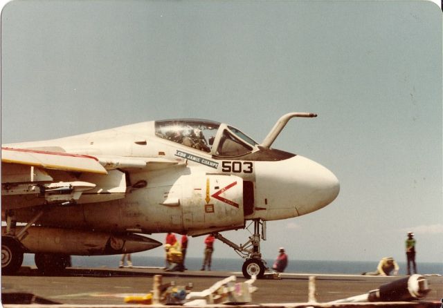 UNK — - At the moment of launch on the U.S.S. JFK around 1980